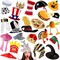 Bulk Premium Funny Hats, 24 Assorted Dress Up Costume Hat, Crazy Party Hats, Novelty Party Hats, Costume Hats for Adults, Teens, Photo Booth Prop for Graduation, Wedding, Birthday, Bachelorette, etc